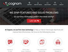 Tablet Screenshot of cognam.com